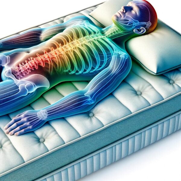 waga a nacisk materaca