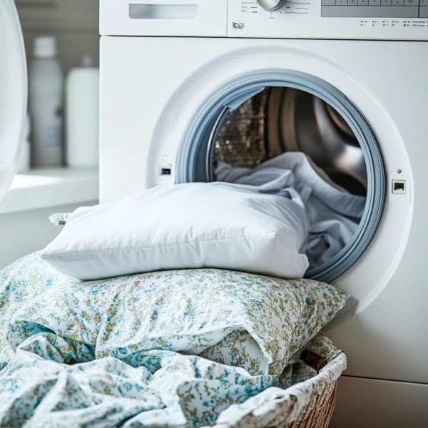 poszewki przygotowane do prania