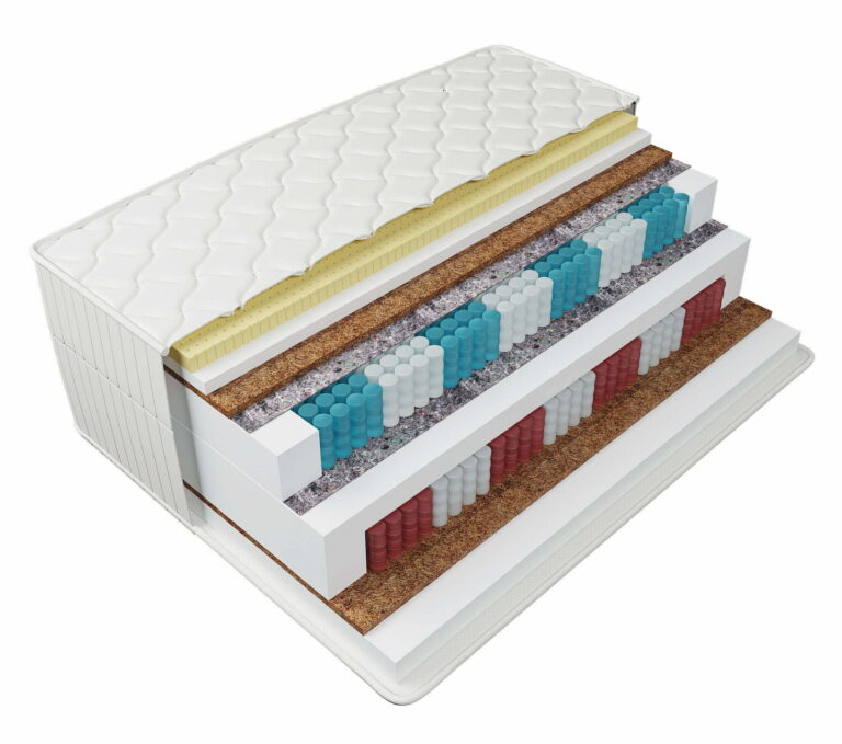 materac King – średnio twardy materac kieszeniowy