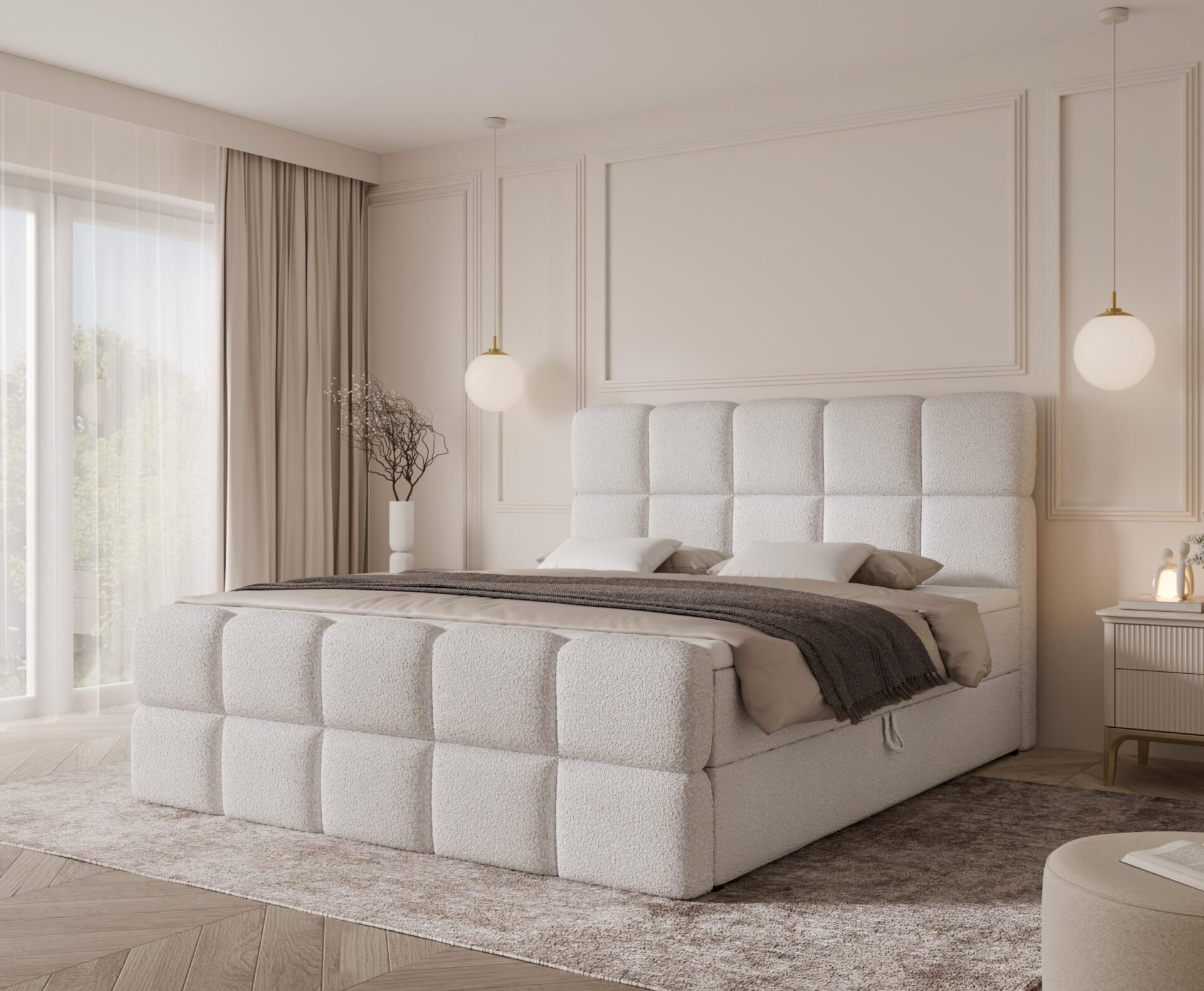 łóżko kontynentalne moya max