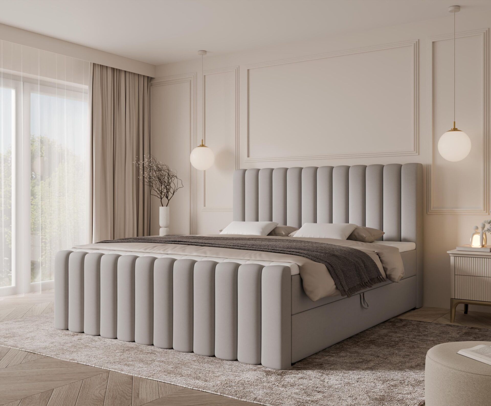 łóżko kontentalne cansas max