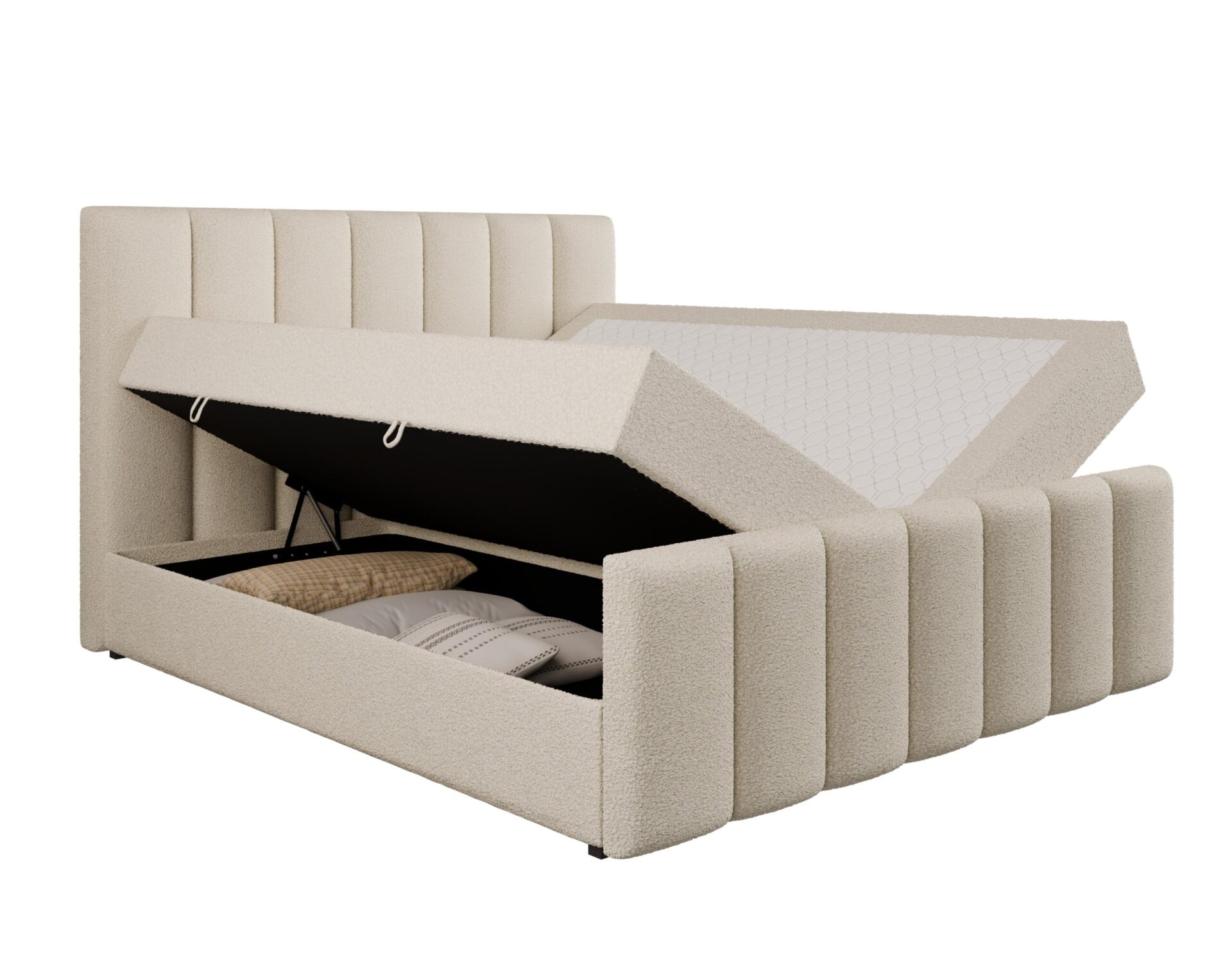 łóżko kontentalne bella max otwarte