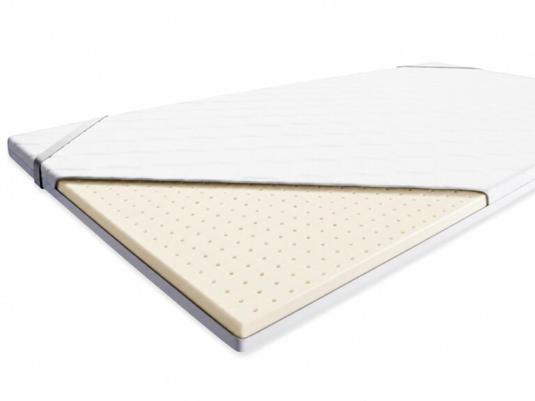 Materac nawierzchniowy Jovi - Topper lateks 80x200 H3